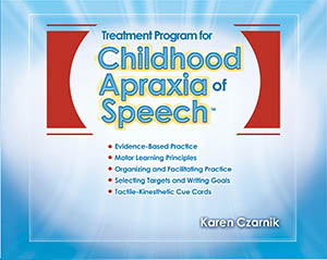 Treatment Program for Childhood Apraxia of Speech